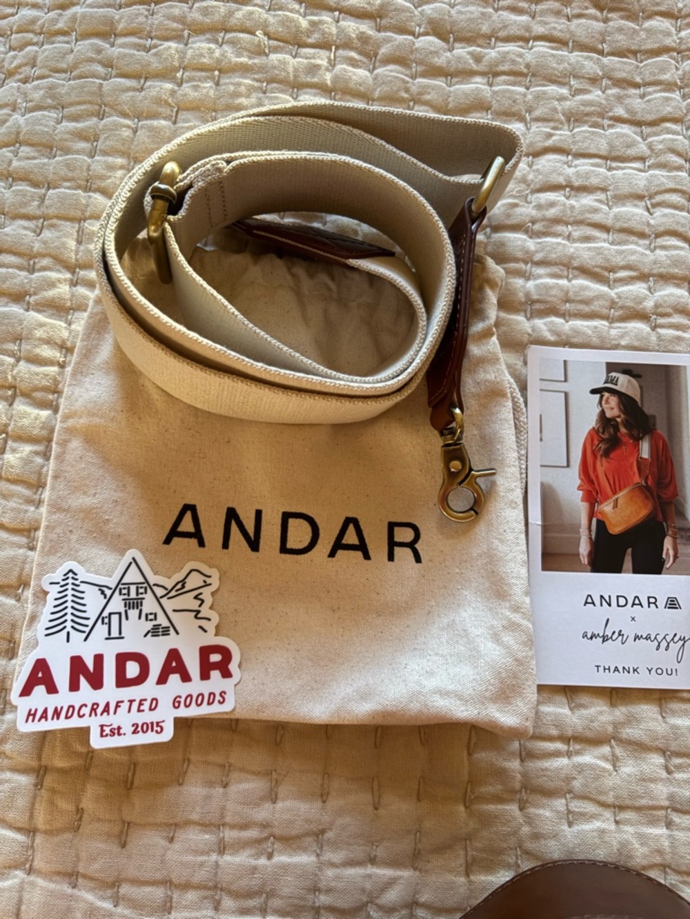 Andar brown leather waymaker handbag - Picture 2 of 10